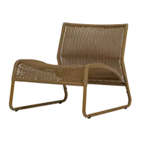 Lauko fotelis West, 67 x 78 x 69 cm, geltona