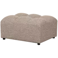 Pufas Allure, 48 x 100 x 70 cm, audinys, ruda