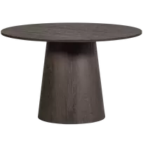 Valgomojo stalas Maan, Ø120 cm, 75 cm, MDF, ruda