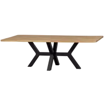 Valgomojo stalas Tablo XL, 77 x 240 x 100 cm, ąžuolas natural