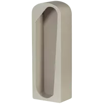 Sienos dekoras Noam, 70 x 24 x 15 cm, medis, pilka