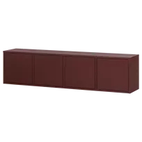 TV spintelė Merel, 50 x 198 x 39 cm, pušis, bordo