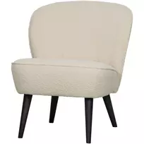Fotelis Sara, 71 x 59 x 70 cm, kreminė