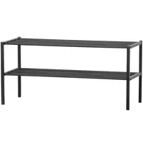 Batų lentyna Ferro, 40 x 85 x 35 cm, metalas, juoda