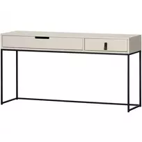 Šoninis staliukas Silas, 74 x 140 x 40 cm, pušis, pilka