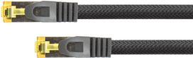 Python Series PYTHON 8070PY-015S - 1.5 m - Cat6a - SF/UTP (S-FTP) - RJ-45 - RJ-45 - Juodas