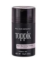 TOPPIK Plaukų efektą sukurianti pudra HAIR BUILDING FIBERS (GRAY), 12 g