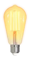 Išmani LED lemputė DELTACO SMART HOME E27, WiFI 2.4GHz, 5.5W, 470lm, 1800K-6500K, 220-240V / SH-LFE27ST64