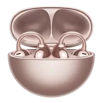 Huawei FreeClip Laisvų rankų įranga True Wireless Stereo (TWS) Ausinės su kabliukais Skambučiai / muzika C tipo USB Bluetooth „Rose Gold“