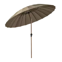 Lauko skėtis Monica, Ø280 cm, 249 cm, smėlio / žalia