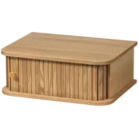 Pakabinamas naktinis staliukas Jena, 15 x 40 x 30 cm, MDF / pušis, natūrali