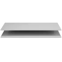 Lentynos spintai Organize, 106 x 55 x 2 cm, pušis, pilka