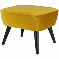 Pufas Sara, su kojomis, 41 x 56 x 36 cm, geltona