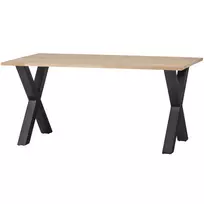 Valgomojo stalas Tablo, 75 x 180 x 90 cm, ąžuolas, su Alkmaar kojomis