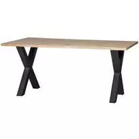 Valgomojo stalas Tablo Tree, 75 x 180 x 90 cm, ąžuolas, su Alkmaar kojomis