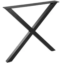 Stalo koja X formos, 72 x 79 x 10 cm, metalas
