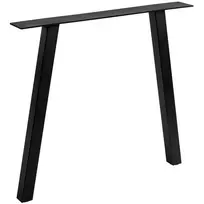 Stalo koja A formos, 72 x 79 x 10 cm, metalas