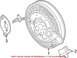 BMW Rotorio Pozicijos Jutiklis F04 Hibridas 2008 2012 Originalus 12357593819