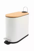 Šiukšliadėžė Domoletti BIN D SHAPE 5L WITH PEDAL T-T2105MB