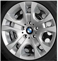 BMW X1 E84 17 colių plieninė ratlankio dangtelio centrinė dalis originali 36106783332
