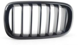Originalus M Sport priekinis bamperis dešinysis centrinis groteles juodas blizgus BMW X5 X6 F15 16 14-