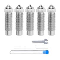 ELEGOO Neptune 4 Plus / 4 Max Grūdinto plieno antgalių rinkinys (0.4 mm x3, 0.6 mm x1, 0.8 mm x1)
