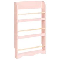 Beliani Lentyna siena LILOET MDF 100 cm Pastelinis rožinė