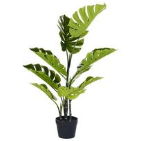 Beliani Dirbtinis augalas MONSTERA PLANT 94 cm Žalias