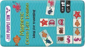 Dėlionė PURPLE COW kelioninis žaidimas Ocean Life Domino (LT, LV, EE), 6916