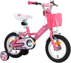 QUURIO BIKE vaikiškas dviratis, dydis 12”, rožinis, J24Y019