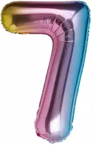 Folinis balionas - skaičius 7, 95 cm