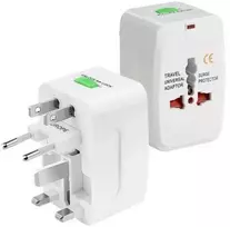Adapteris World USA EU UK – universalus lizdo adapteris – tarptautinėms kelionėms