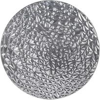 Beliani sienų apdaila MOSCAVIDE Metal 60 cm Sidabrinė