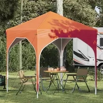 Pop-up šventinis palapinė 194 x 194 x 245 cm Oranžinė