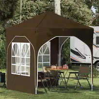 Pop-up šventinis palapinė 192 x 192 x 245 cm Taupe