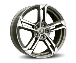 Ratlankis REDS Twist Graphite Matt Polished R17x7 5x112 ET 40 CB 72.3 (615 kg)