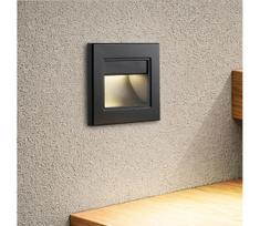 Brilagi - LED laiptinis šviestuvas STEP LIGHT LED/1,5W/230V IP44 juodas