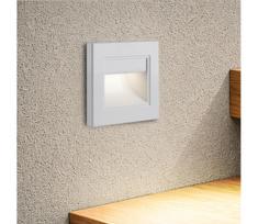 Brilagi - STEP LIGHT LED laiptų šviestuvas, 1,5 W, 230 V, IP44, baltas