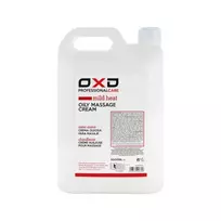 OXD aliejinis masažo kremas su lengvu šildančiu efektu,  5000 ml.