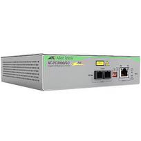 Allied Telesis TAA (FEDERAL) 10/100/1000T TO 1000SX/SC POE+ MEDIA RATE CONV AT-PC2000/SC-960