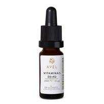 AVEL VITAMINAS K2+D3 MK7, 2500 TV +100 µg, 300 lašų