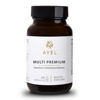AVEL MULTI PREMIUM, Vitaminų kompleksas, 60 kapsulių