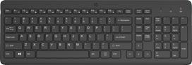 HP 225 Wireless Keyboard, spill resistant - Black - US ENG / 805T1AA#ABB