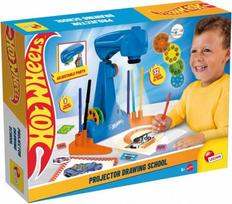 Lisciani Hot Wheels Projector drawing school set