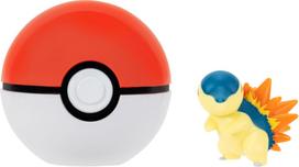 Pokémon - Clip N Go Cyndaquil with Poke Ball (PKW4608)