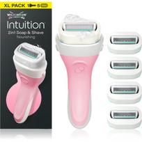 Wilkinson Sword Intuition 2in1 Ultra Moisture Razor skustuvas + pakaitinė galvutė 5 vnt.
