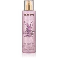 Playboy Berry Baby kūno purškiklis su blizgučiais moterims 250 ml