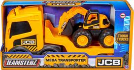 Teamsterz - JCB Tough Trucks Mega Transporter With 7 inch Excavator