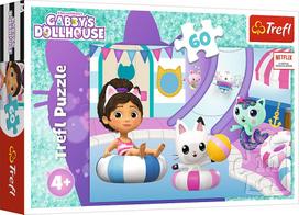 Trefl GABBY´S DOLLHOUSE Dėlionė „Gabby´s Dollhouse“, 60 det.