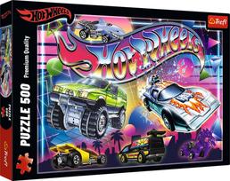 Trefl HOT WHEELS Dėlionė 500 det.